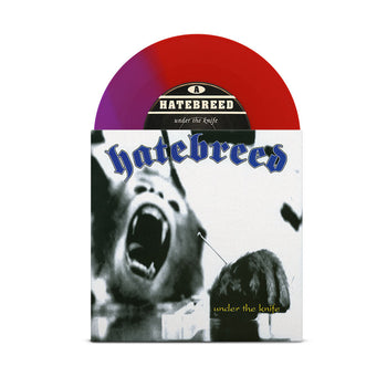 HATEBREED 'UNDER THE KNIFE' 7" EP (Red & Purple Vinyl)