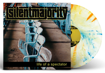SILENT MAJORITY 'LIFE OF A SPECTATOR' LIMITED EDITION WHITE BANANA SWIRL LP – ONLY 300 MADE