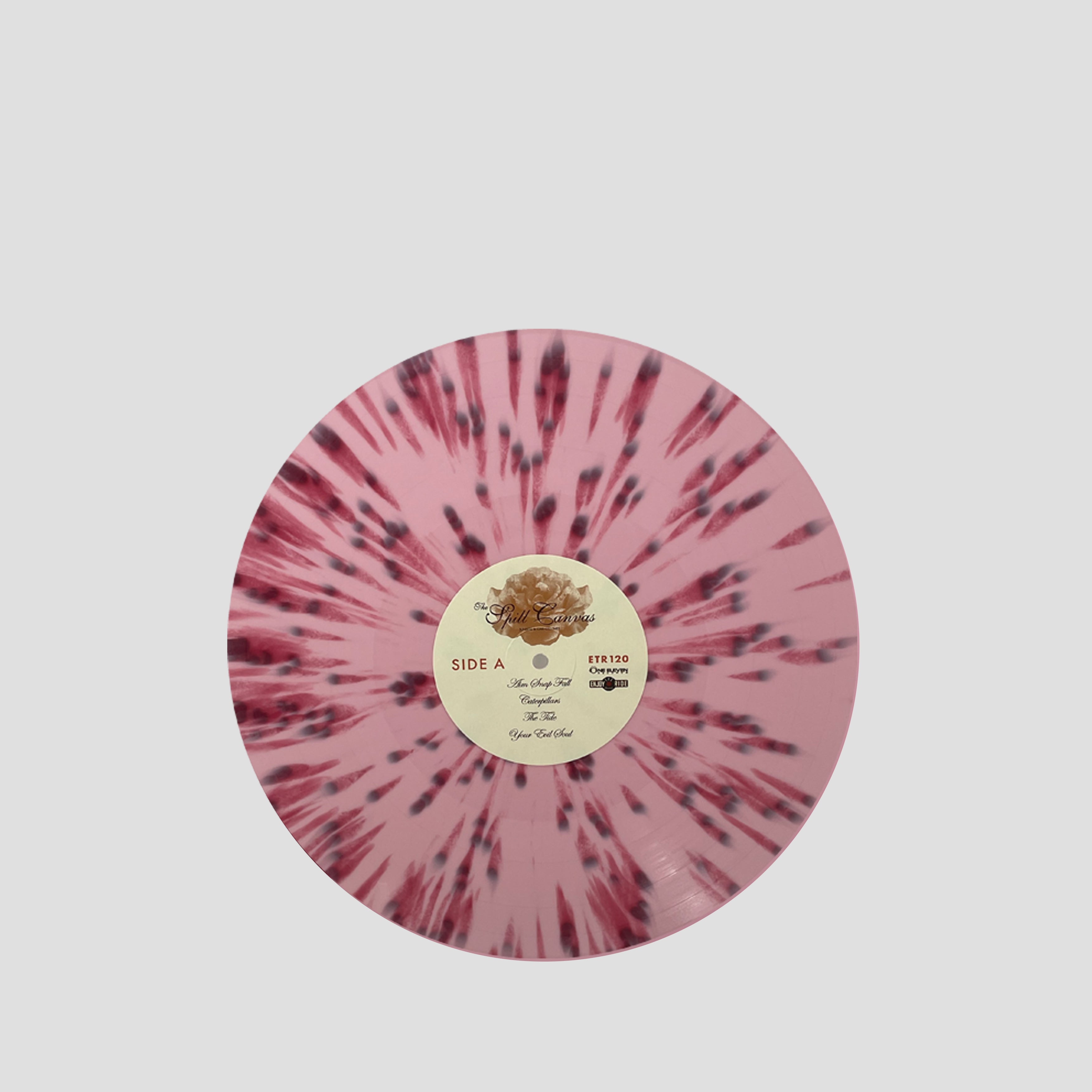 THE SPILL CANVAS ‘SUNSETS & CAR CRASHES’ 2LP (Limited Edition – Only 200 made, Pink w/ Red Splatter Vinyl)