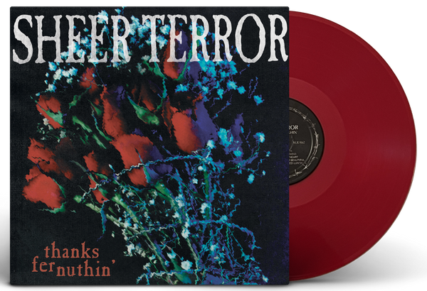 Sheer Terror LP レコード SHEER TERROR 'THANKS FER NUTHIN' LP (Limited Edition – Only 200 Made,