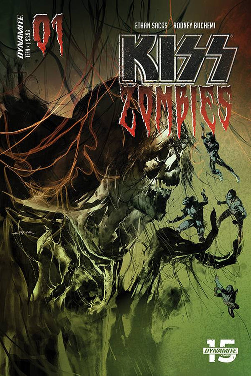 KISS ZOMBIES #1 (COVER B SAYGER) COMIC BOOK