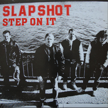 SLAPSHOT STEP ON IT' LP