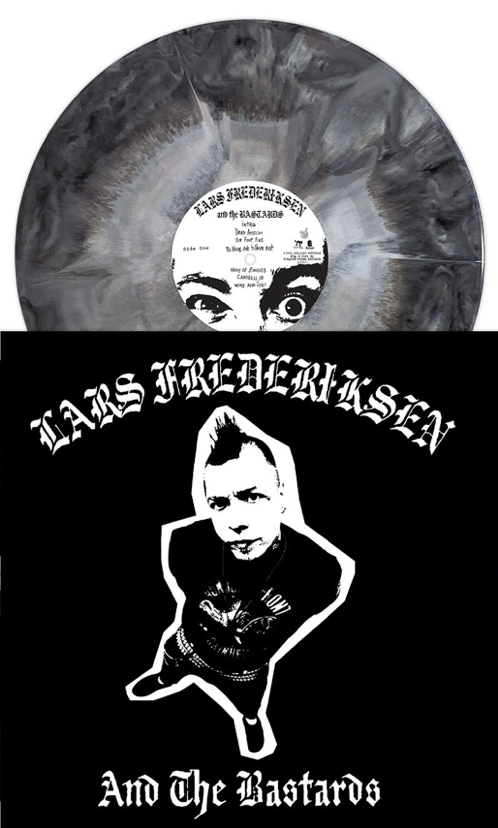 LARS FREDERIKSEN & THE BASTARDS 'LARS FREDERIKSEN & THE BASTARDS' LP (White & Black Galaxy Vinyl)
