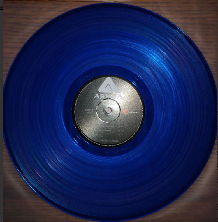 THE KINKS 'MISFITS' TRANSLUCENT LP (Blue Vinyl)
