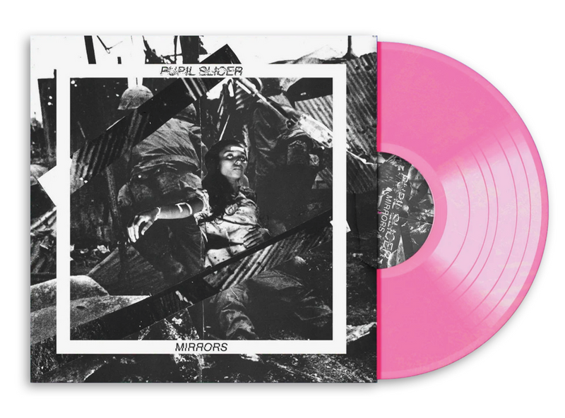PUPIL SLICER 'MIRRORS' LP (Transparent Pink Vinyl)