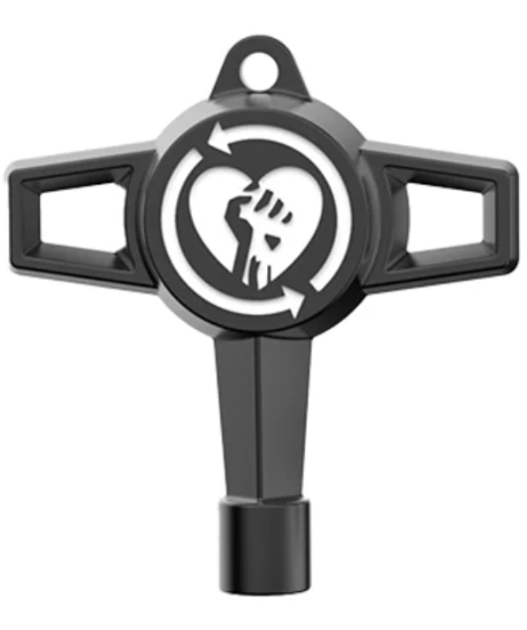 RISE AGAINST - BRANDON BARNS COLLECTIBLE SIGNATURE DRUM KEY