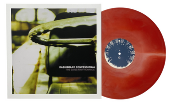 DASHBOARD CONFESSIONAL 'THE SWISS ARMY ROMANCE' LP (Red Transparent & Baby Pink Vinyl)