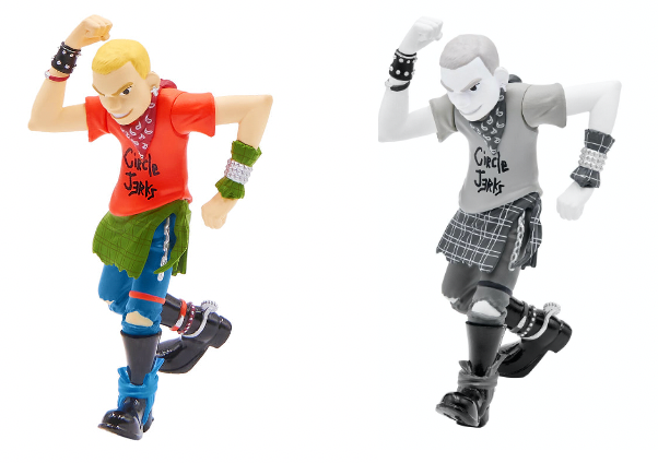 CIRCLE JERKS SKANK MAN REACTION FIGURE (W1 & GS SET)