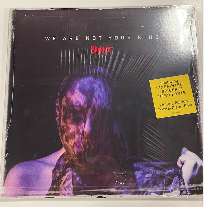 SLIPKNOT 'WE ARE NOT YOUR KIND' 2LP (Crystal Clear Vinyl)