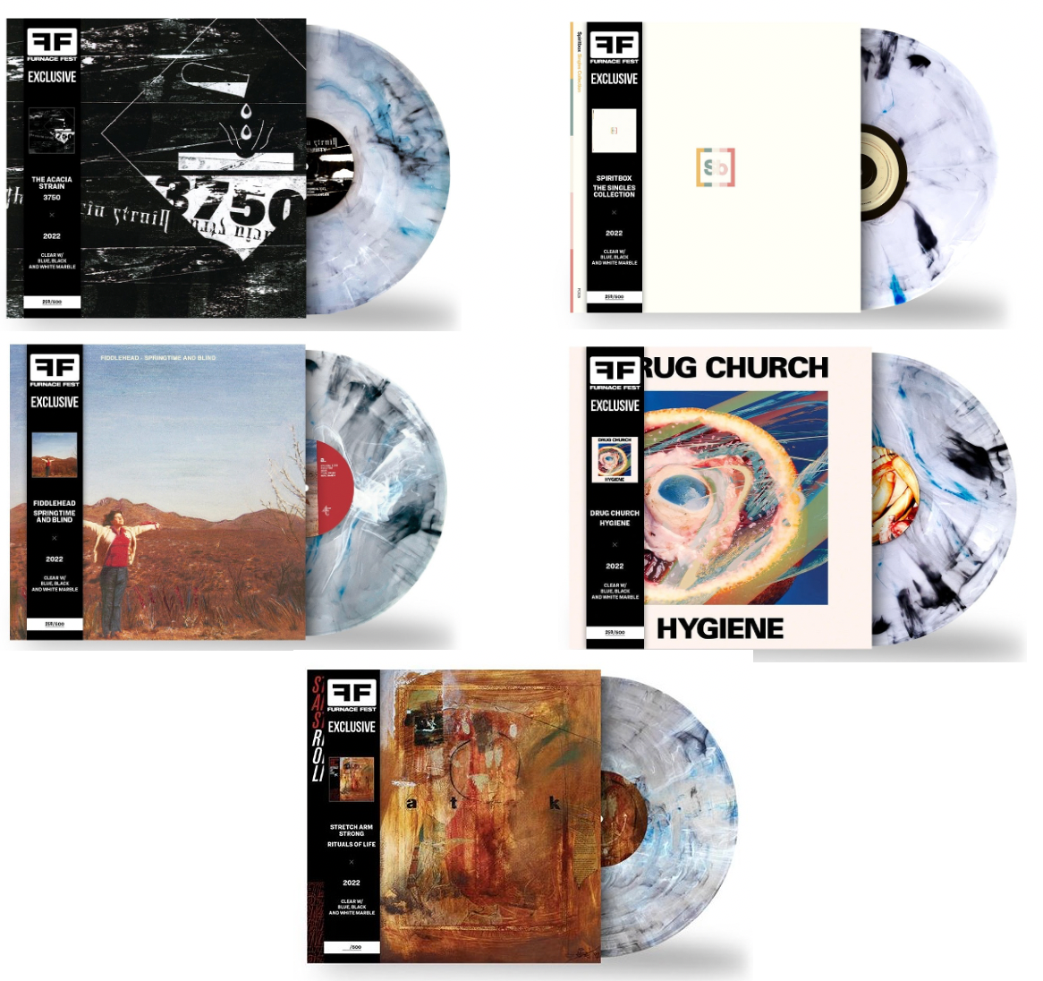 FURNACE FEST EXCLUSIVE BUNDLE (The Acacia Strain, Spiritbox, Stretch Arm Strong, Fiddlehead, Drug Church)