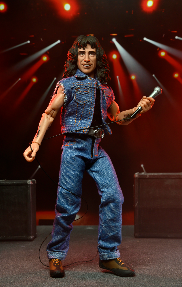 AC/DC - BON SCOTT - 8" NECA CLOTHED FIGURE