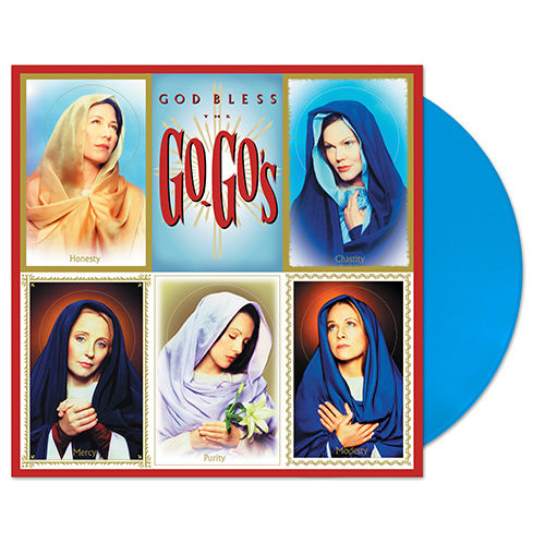 THE GO-GO'S 'GOD BLESS THE GO-GO'S' LP (Blue Vinyl)