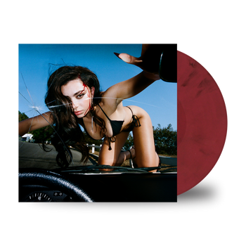 CHARLI XCX 'CRASH' LP (Red/Black Marble Opaque Vinyl)