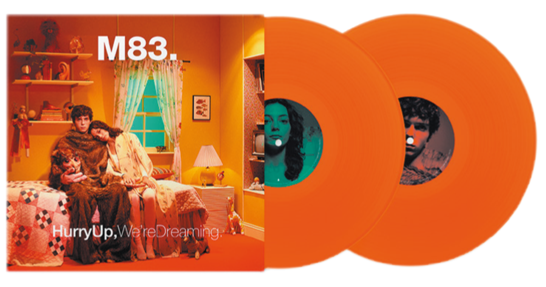 M83 'HURRY UP, WE'RE DREAMING' 2LP (10th Anniversary, Orange Vinyl)