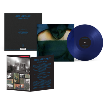 JUST MUSTARD 'HEART UNDER' LP (Translucent Blue Vinyl)