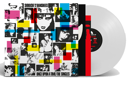 SIOUXSIE & THE BANSHEES 'ONCE UPON A TIME/THE SINGLES' LP (Clear Vinyl)
