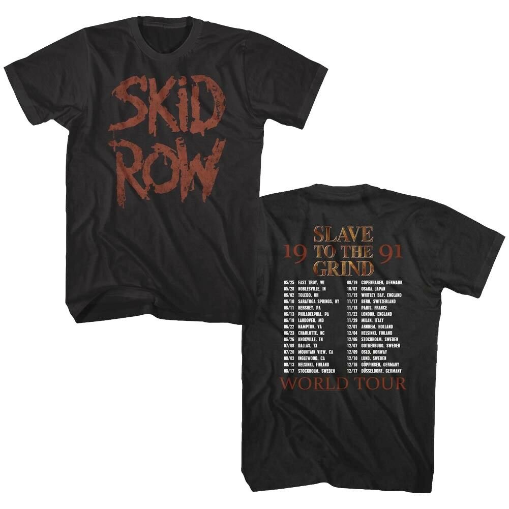 SKID ROW 'SLAVE TO THE GRIND TOUR' T-SHIRT