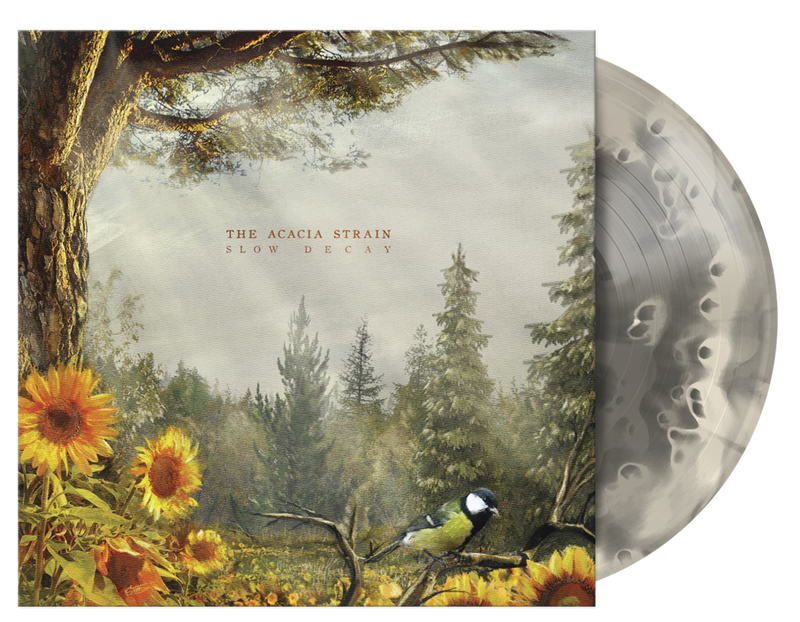 THE ACACIA STRAIN ‘SLOW DECAY’ LP (Limited Edition – Only 300 made, Ghostly Bone & Black Vinyl)