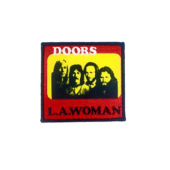 THE DOORS LA WOMAN EMBROIDERED PATCH
