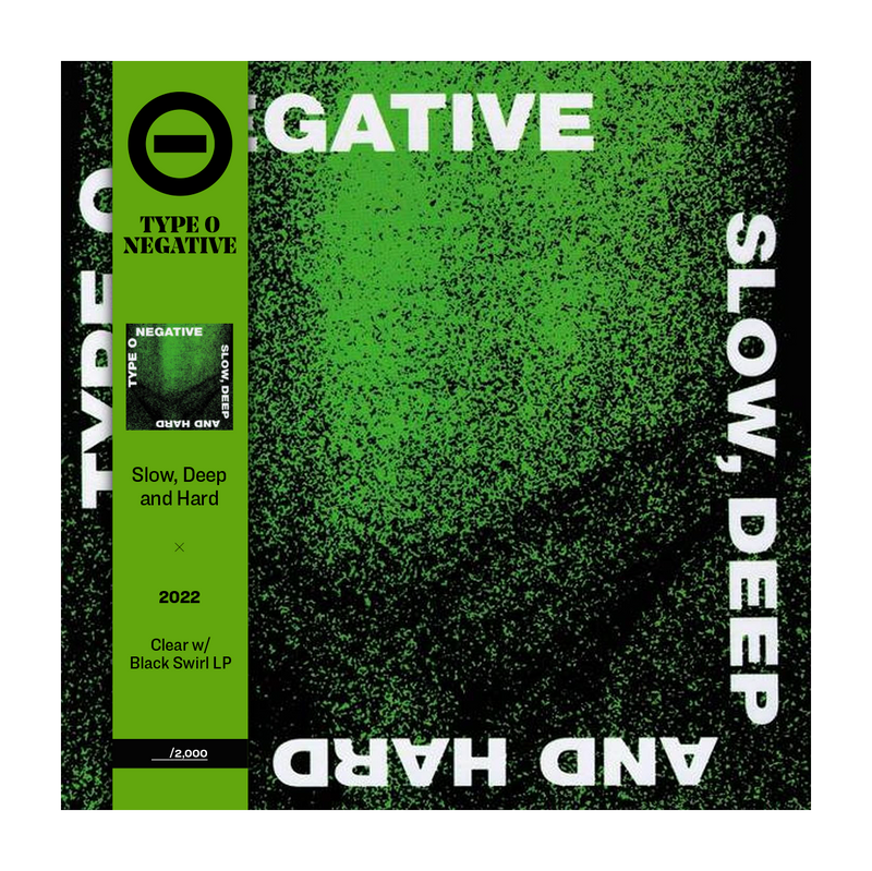 REVOLVER x TYPE O NEGATIVE 'SLOW, DEEP AND HARD' – LP + BOOK OF TYPE O NEGATIVE SPECIAL COLLECTOR'S EDITION