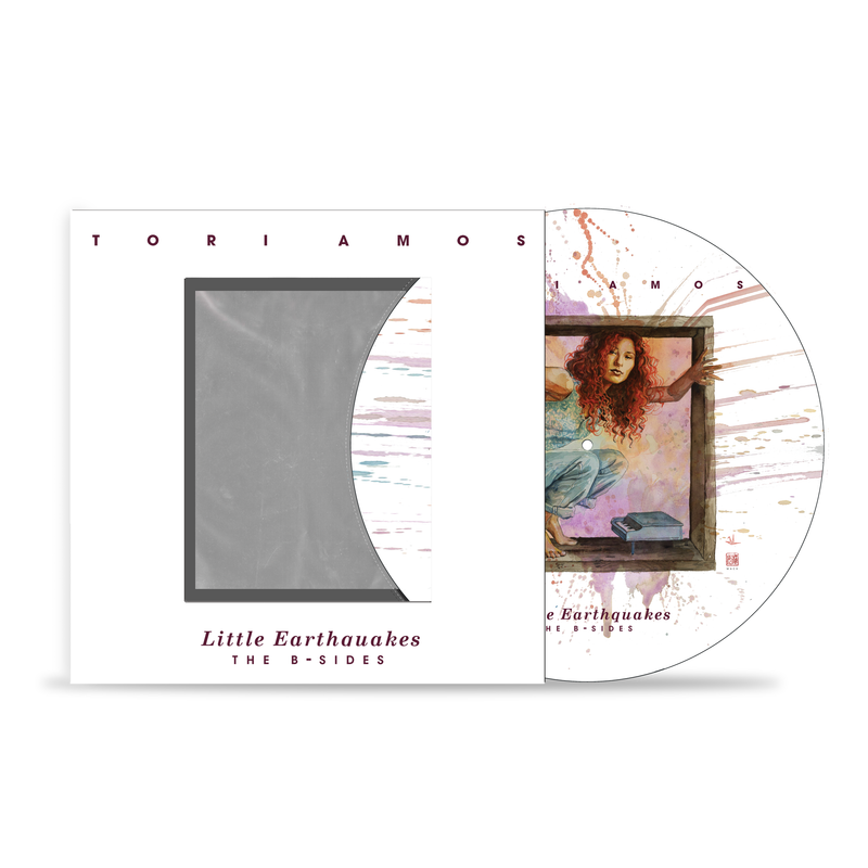 TORI AMOS: LITTLE EARTHQUAKES: GRAPHIC ALBUM DELUXE W/ VINYL (Album & B-Sides picture disc) & ART PRINTS