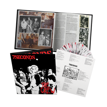 7SECONDS ‘THE CREW’ LP (Deluxe, Color Vinyl)