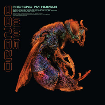 ORANGE 9MM 'PRETEND I'M HUMAN' LP (Import, Color Vinyl)