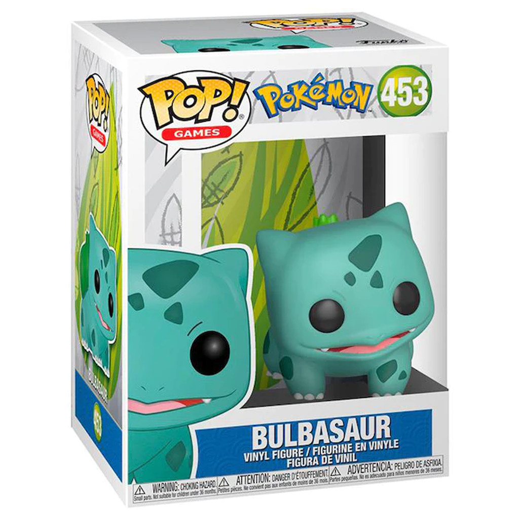 POKÉMON BULBASAUR FUNKO POP! GAMES FIGURE