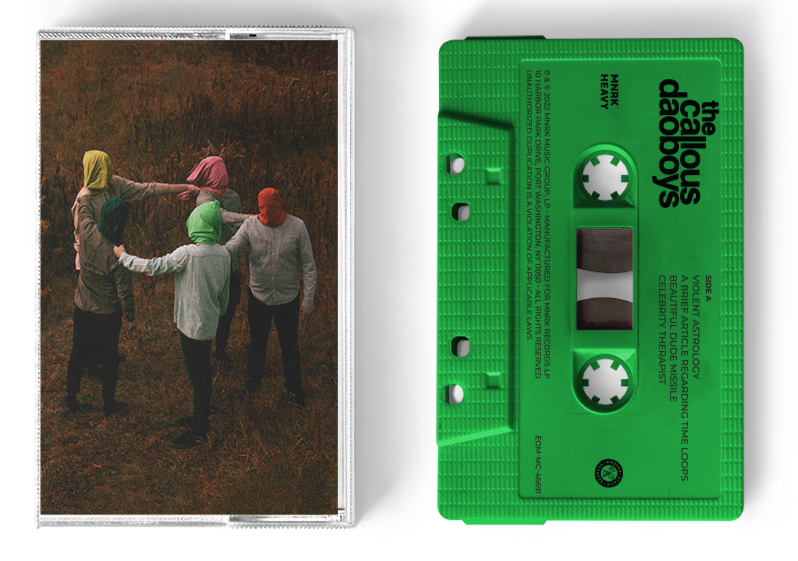 THE CALLOUS DAOBOYS ‘CELEBRITY THERAPIST’ CASSETTE (Green)