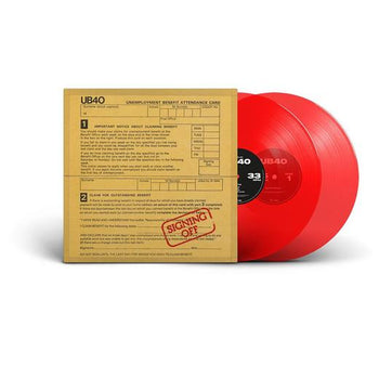 UB40 'SIGNING OFF' 2LP (Translucent Red Vinyl)