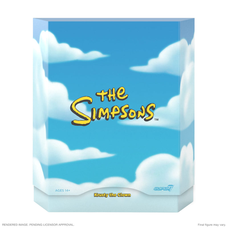 THE SIMPSONS ULTIMATES! WAVE 2 - KRUSTY THE CLOWN FIGURE