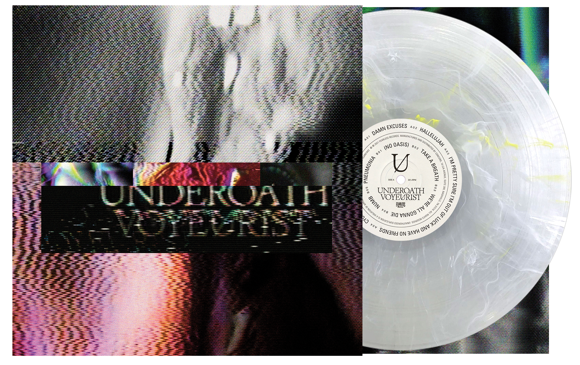 UNDEROATH ‘VOYEURIST’ LP (Limited Edition – Only 350 Made, Gold Vinyl)