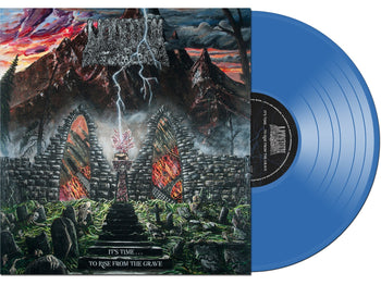 UNDEATH 'IT'S TIME... TO RISE FROM THE GRAVE' LP (Cornflower Blue Vinyl)