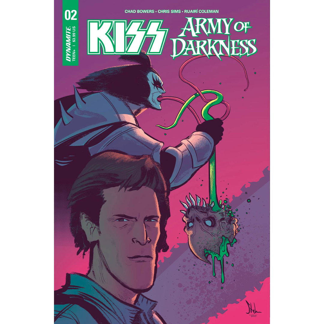 KISS ARMY OF DARKNESS #2 (COVER A STRAHM) COMIC BOOK COVER