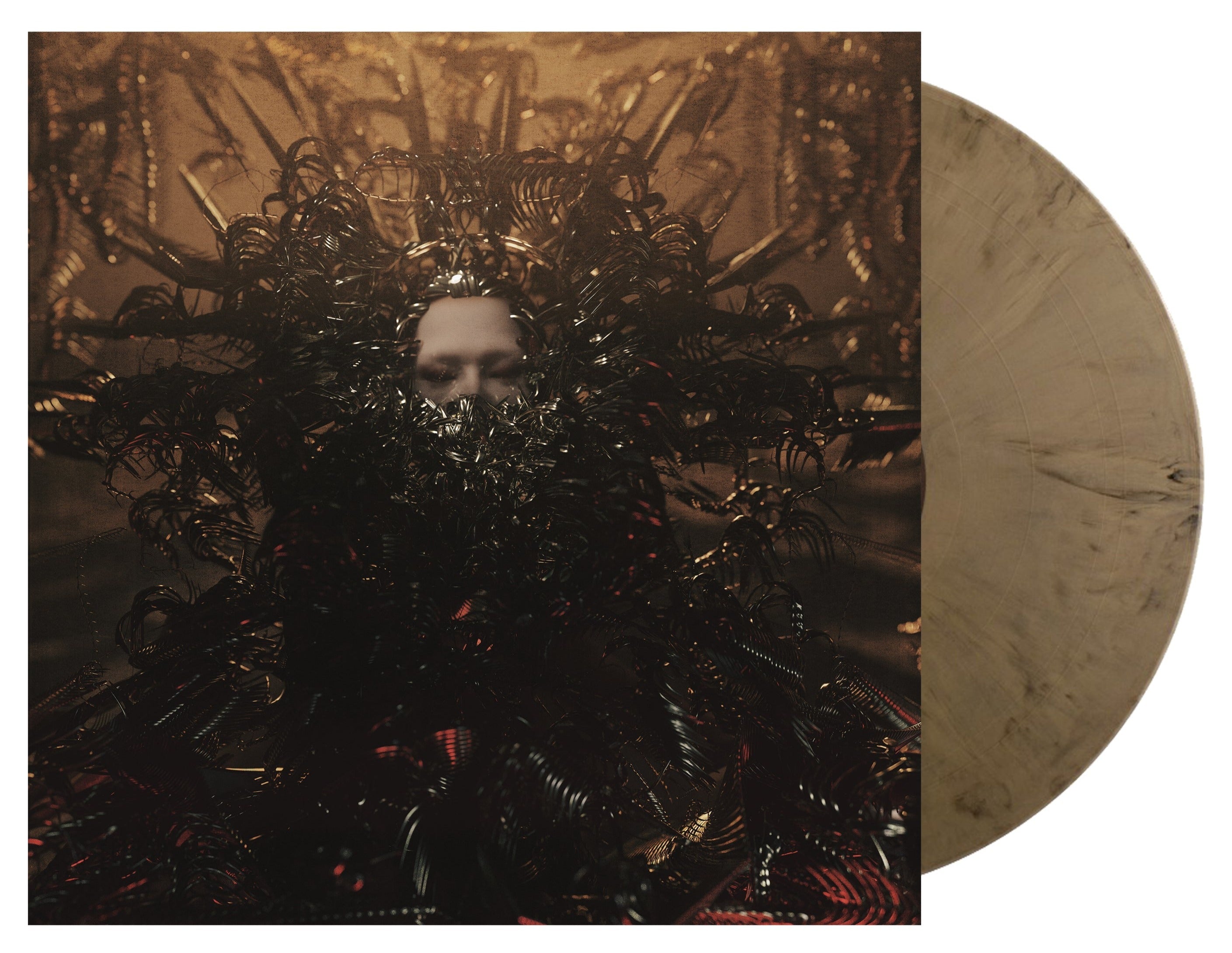 VENERA (Munky of KORN) S/T LP (Skull Gold Vinyl, Limited to 300) w/ members of HEALTH, VOWWS, more