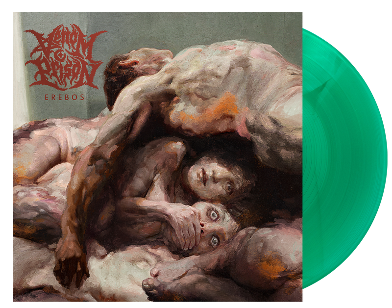VENOM PRISON 'EREBOS' LP – ONLY 500 MADE (Limited Edition Emerald Green Vinyl)