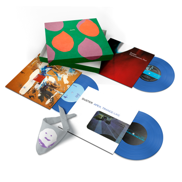 DUSTER 'MOODS, MODES' 3x7" Box Set (Ocean Blue Vinyl)
