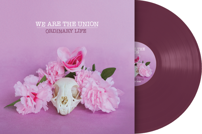 WE ARE THE UNION 'ORDINARY LIFE’ LP (Limited Edition — Only 100 Made, Transparent Purple Vinyl)