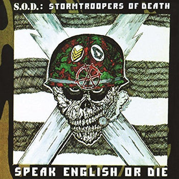 S.O.D. 'SPEAK ENGLISH OR DIE' 2LP (30th Anniversary Edition)
