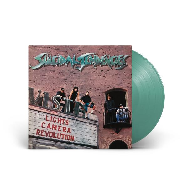 SUICIDAL TENDENCIES ‘LIGHTS CAMERA REVOLUTION’ LP (Transparent Green Vinyl)