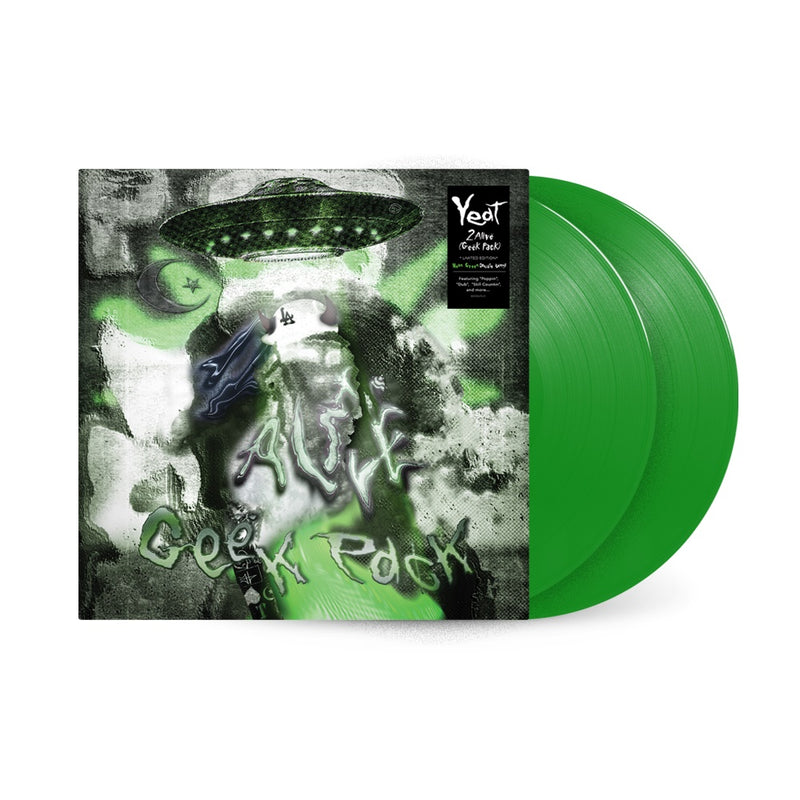 YEAT '2 ALIVË (GEËK PACK)' 2LP (Leaf Green Vinyl)