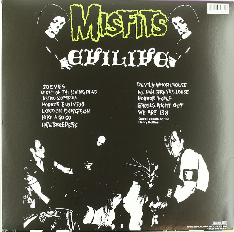 MISFITS 'EVILIVE' LP