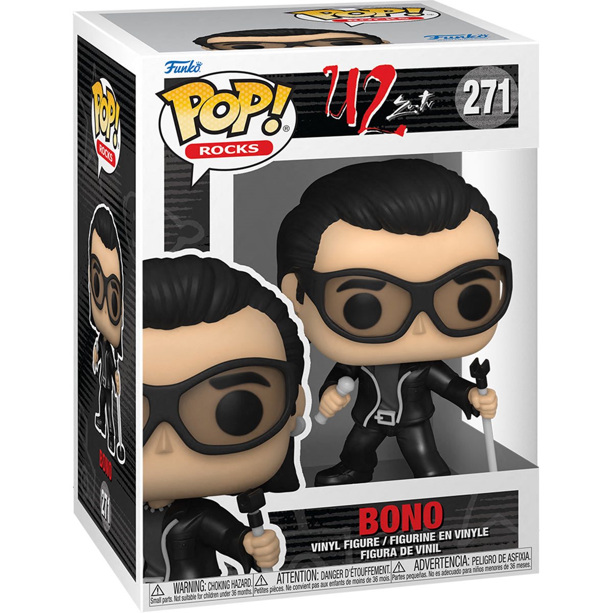 U2 ZOO TV BONO FUNKO POP! ROCKS FIGURE