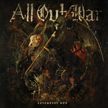 ALL OUT WAR 'CELESTIAL ROT' LP