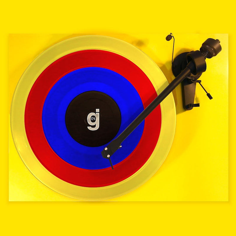 GLASSJAW ‘COLORING BOOK’ BLUE RED YELLOW EP