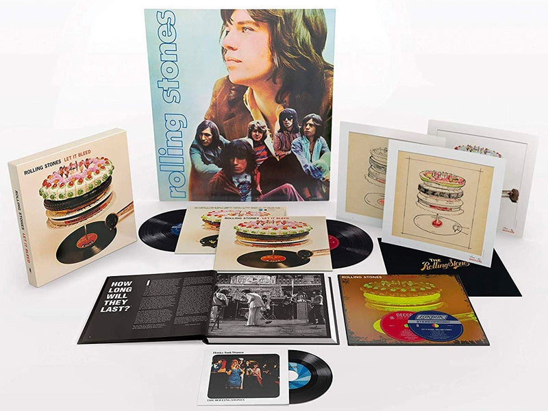 THE ROLLING STONES 'LET IT BLEED' DELUXE BOX SET 2XLP + 2xCD + 7" (50th Anniversary)