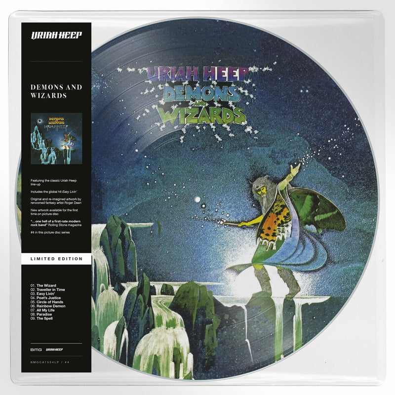 URIAH HEEP 'DEMONS AND WIZARDS' LP (Picture Disc)