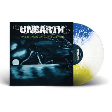 UNEARTH 'THE STINGS OF CONSCIENCE' LP (Blue, White, Yellow, & White Splatter Vinyl)