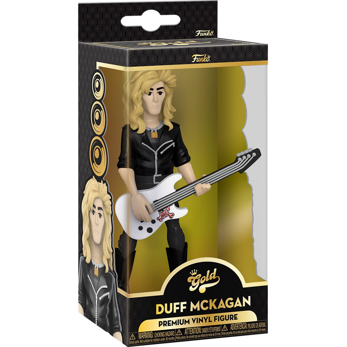 GUNS N ROSES DUFF MCKAGAN FUNKO GOLD 5" FIGURE (Chance of Chase)