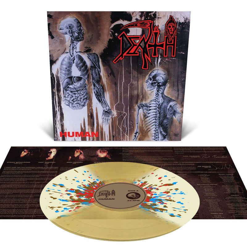 DEATH 'HUMAN' LP (Butterfly Effect Splatter Vinyl)